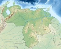 Location map/data/Venezuela is located in ڤنزويلا