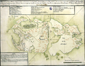 Weddell Island (inscription Ysla no conocida i.e. ‘Unknown island’) on a post 1769 Spanish map of the Falkland Islands, which also depicts the survey track of Bernasani and Orduña in 1769