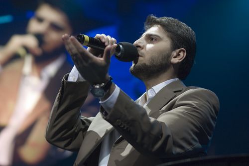 Sami Yusuf performing at Royal Concert Hall Glasgow