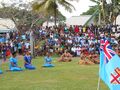 Examples of traditional dress in Fiji