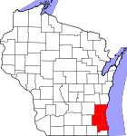 Map of Milwaukee Metropolitan Area