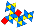 Snub square antiprism net snubcoloring.png