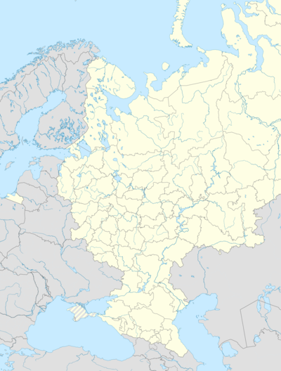 Location of UNESCO World Heritage Sites in the European part of Russia.