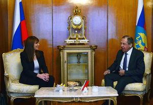 Randa kassis with Sergey Lavrov.jpg