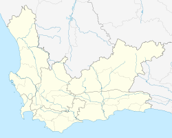 خليج موسل Mossel Bay is located in Western Cape