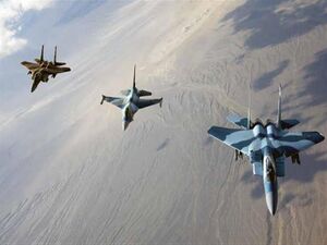 طائرات عسكرية أمريكية وأفغانية.jpg