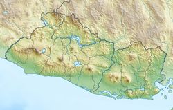 Location map/data/El Salvador/شرح is located in السلڤادور