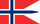 Flag of Norway, state.svg